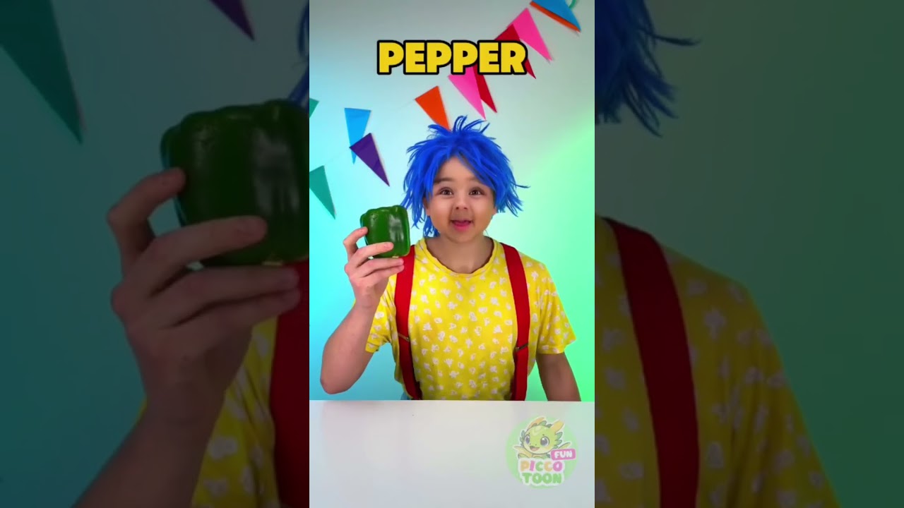 🥕Watch Fruits and Vegetables Come to Life! 🌼#shorts