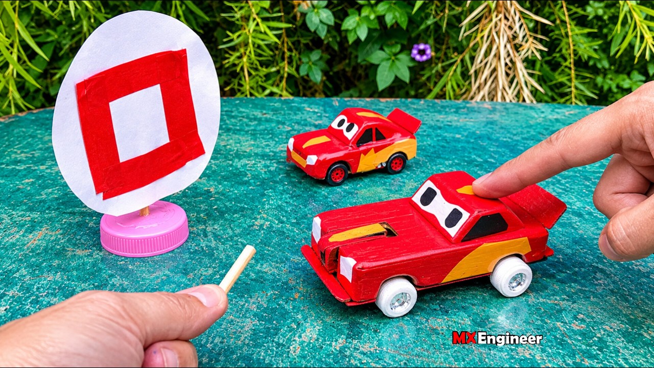 how to make miniature car mcqueen classic