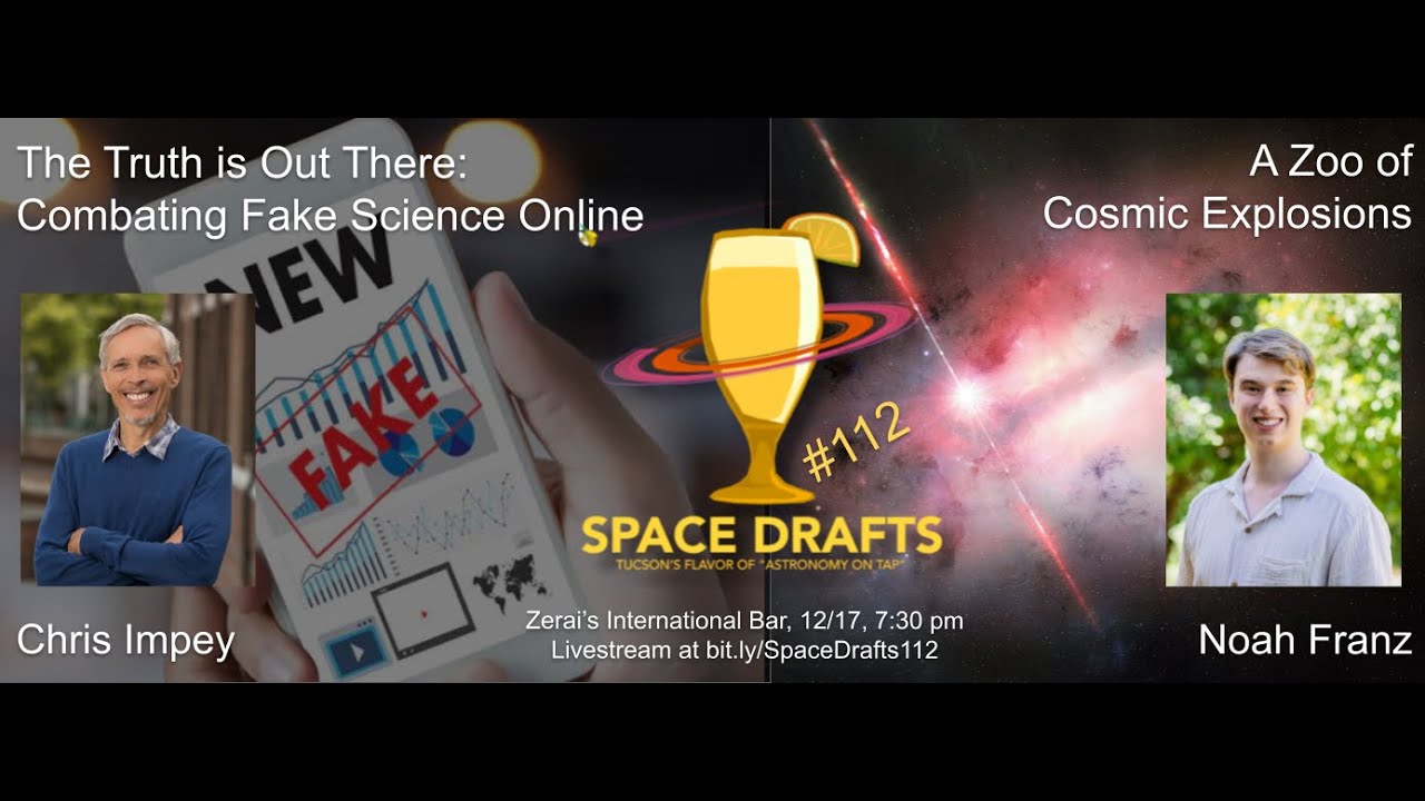 Space Drafts #112: The Truth is out There & Cosmic Explosions