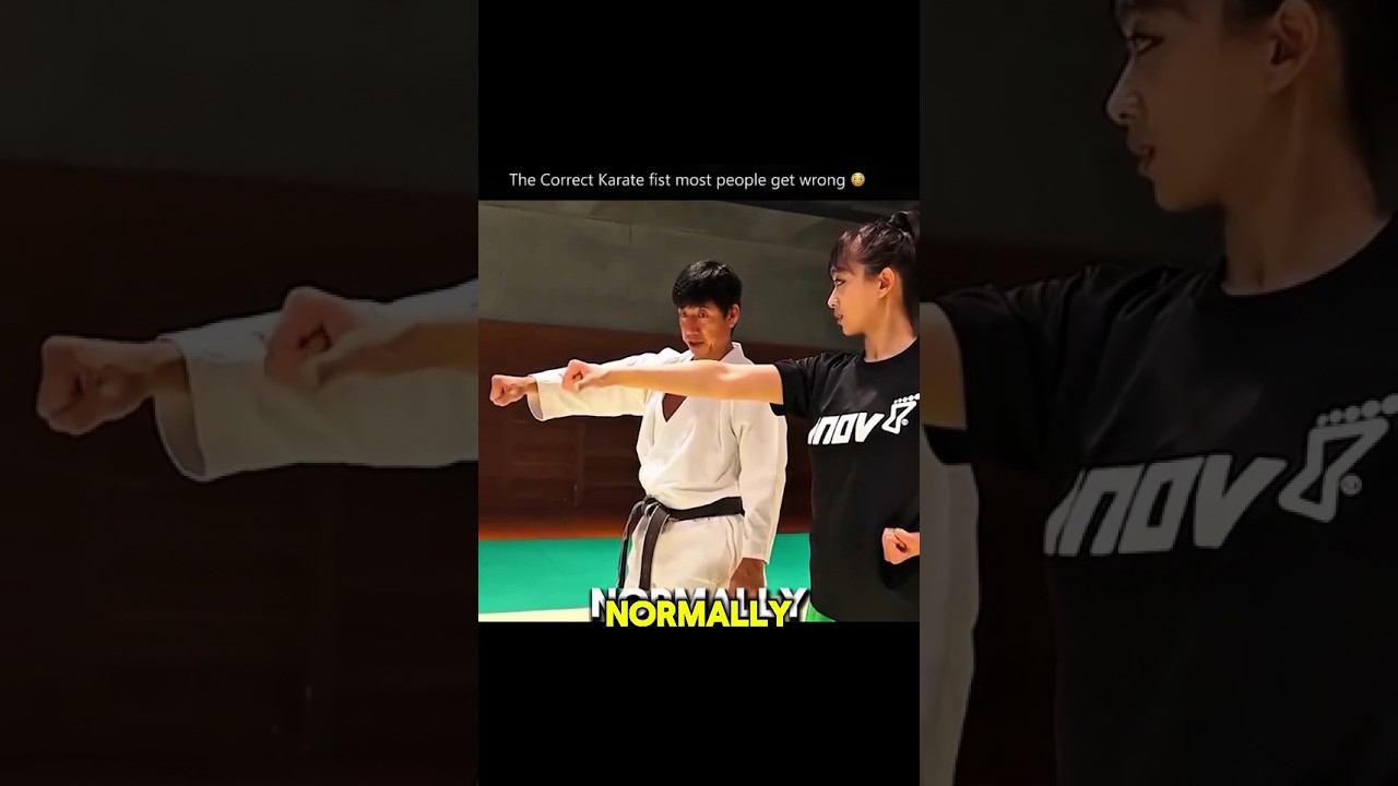 MOST PEOPLE THROW A KARATE PUNCH WRONG! 🥋😳