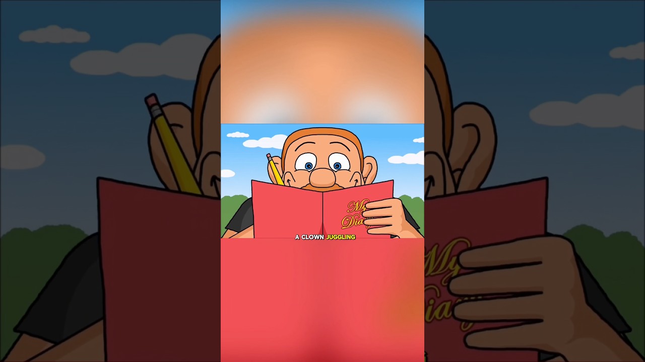 The Roof Clown! SML ANIMATION #shorts #sml #animation