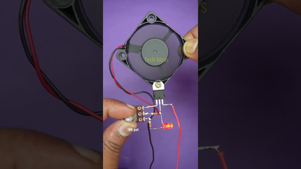Lm317 voltage controller circuit #shorts #experiment #scienceproject #experiment