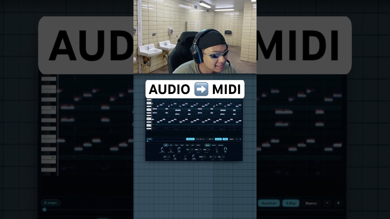 how to turn audio into midi / MIDIc on PluginVault App #flstudio #plugins #vst #beatmaker #producer