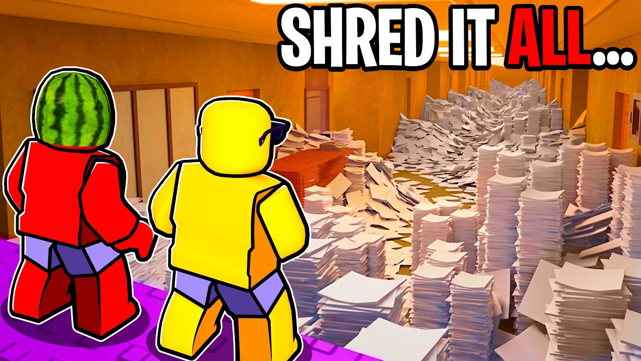 Shred the DEEPEST SECRETS in Roblox
