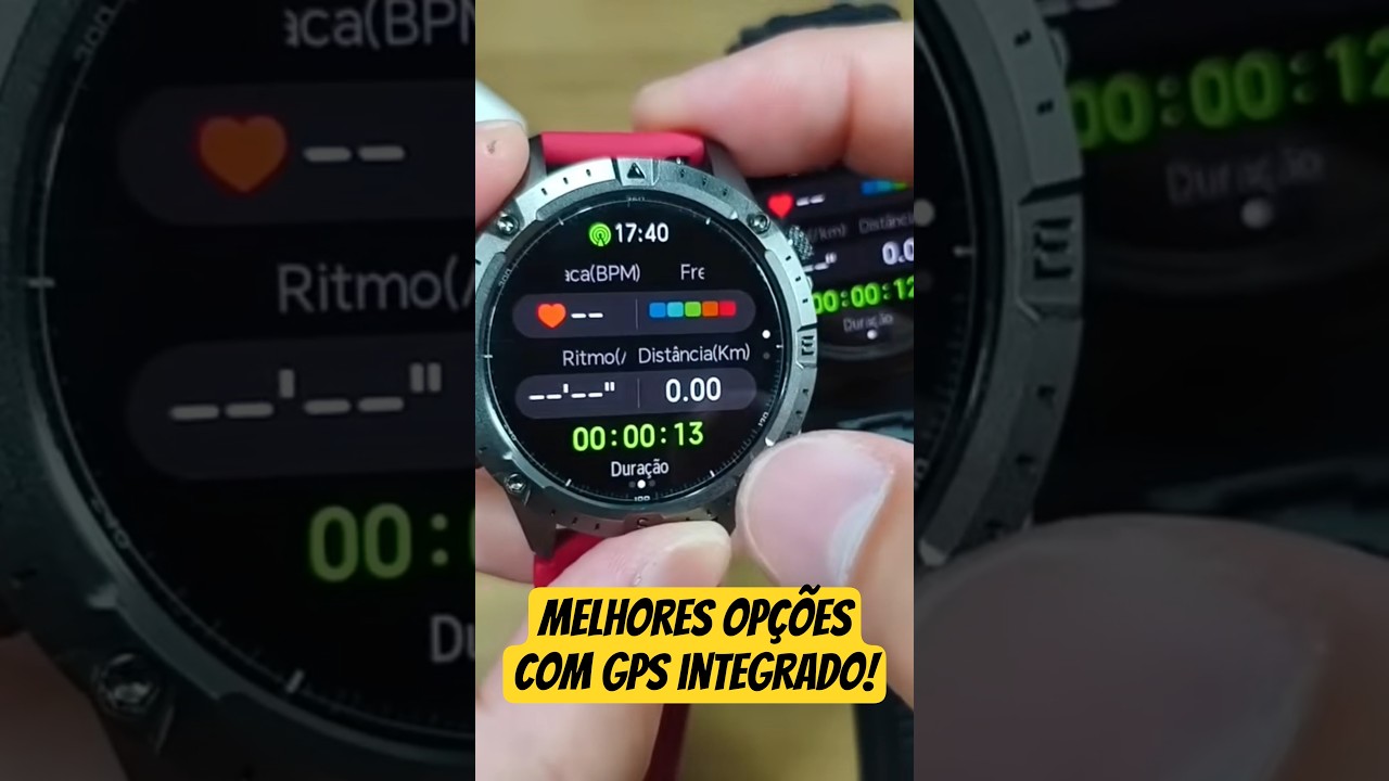 Melhor Smartwatch BARATO com GPS!? Y102 vs Y101 #corrida #ciclismo #treino #trilha #gpsc #tecnologia