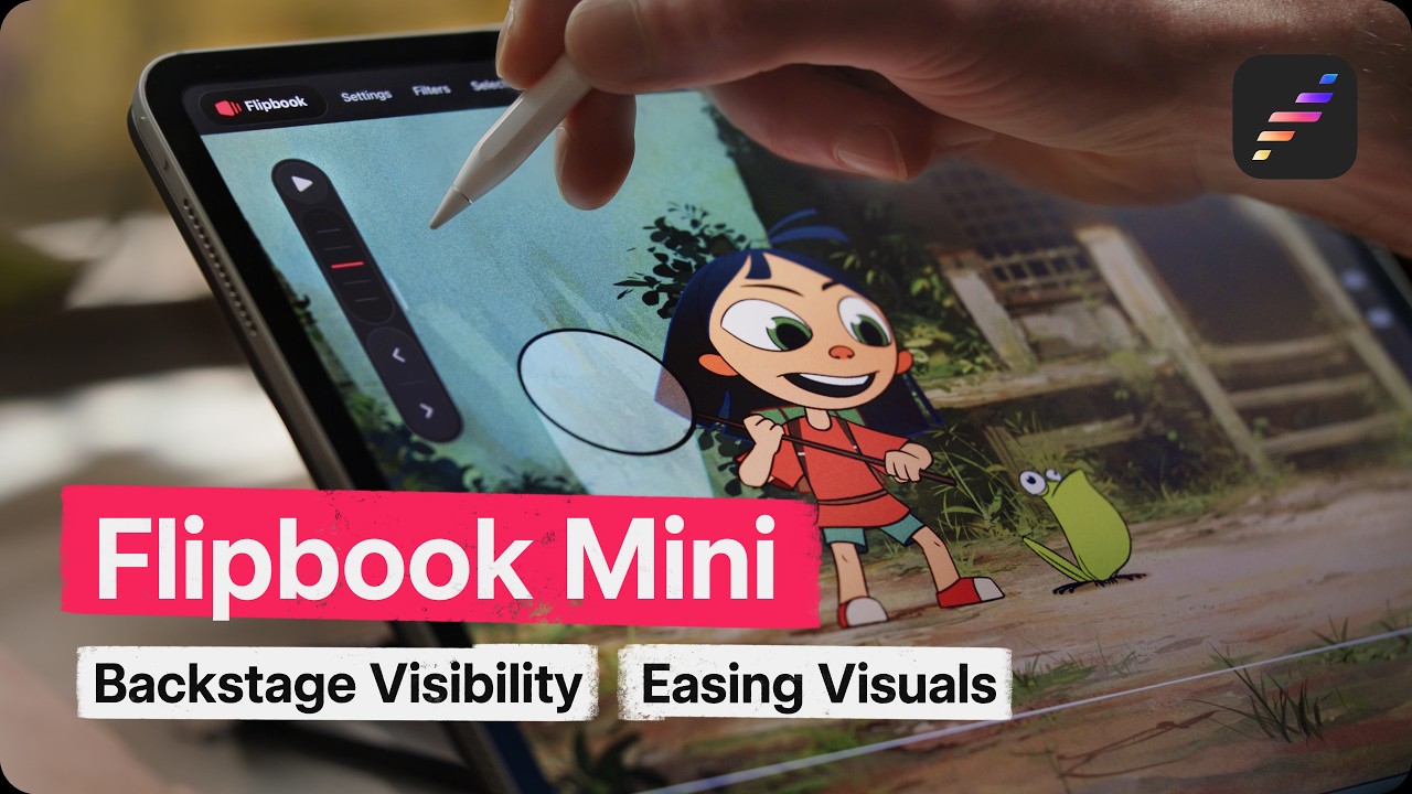 What’s New in Procreate Dreams | Mini Flipbook, Backstage Visibility, Easing Visuals