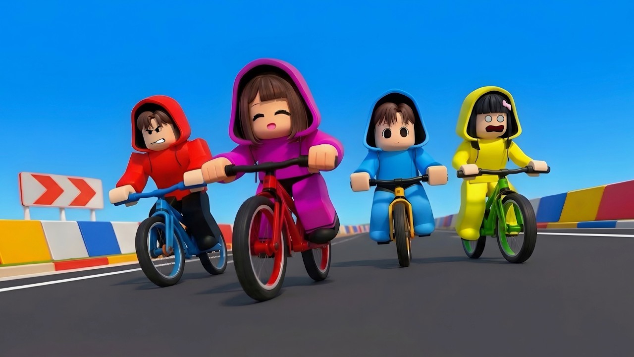 Popo Mimi Ajak Kak Yuta Mio Balapan Sepeda || ROBLOX
