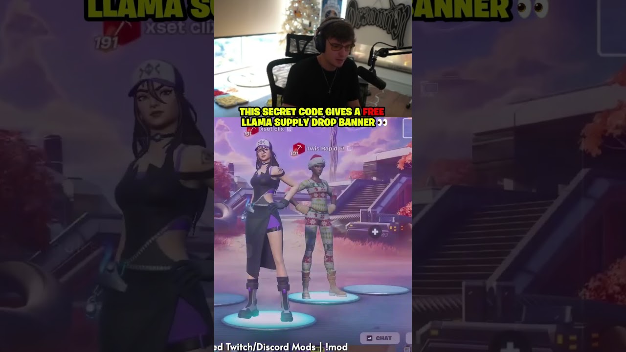 This SECRET code gives you a FREE banner 👀