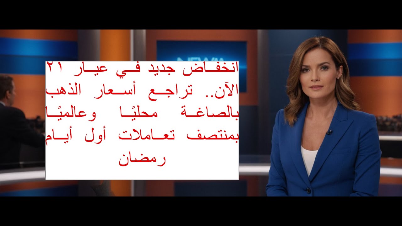 انخفاض جديد في عيار 21 الآن. تراجع أسعار الذهب بالصاغة محليًا وعالميًا بمنتصف تعاملات أول أيام رمضان