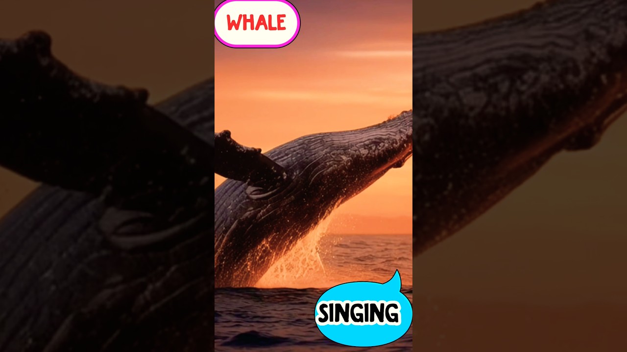 Whale Sound 🐋 | What Sound Does a Whale Make? #Shorts