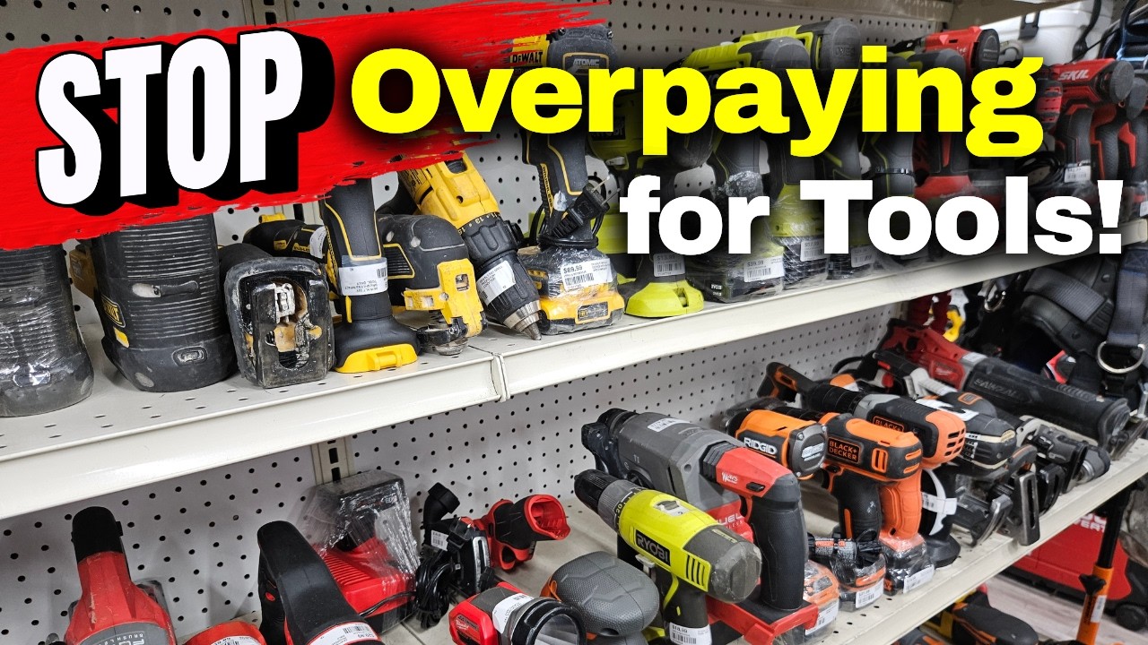How I Get the BEST TOOLS for Dirt Cheap.