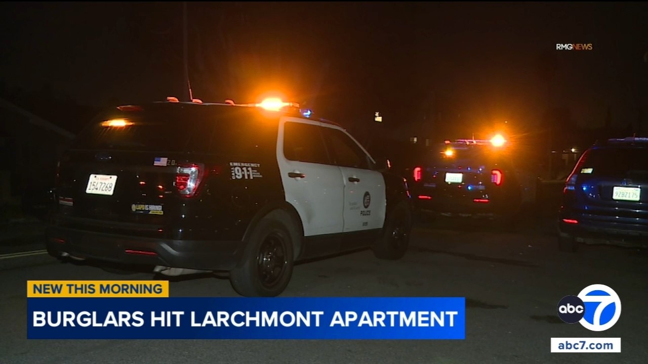 Burglars break into Los Angeles apartment while resident is inside; Van Nuys home also hit