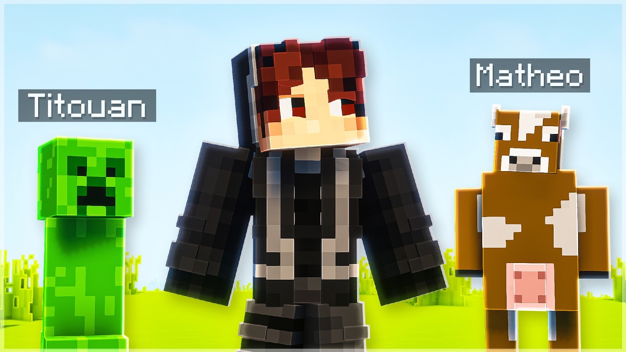 LIVE MINECRAFT | Les mobs sont des joueurs ! (venez jouer)