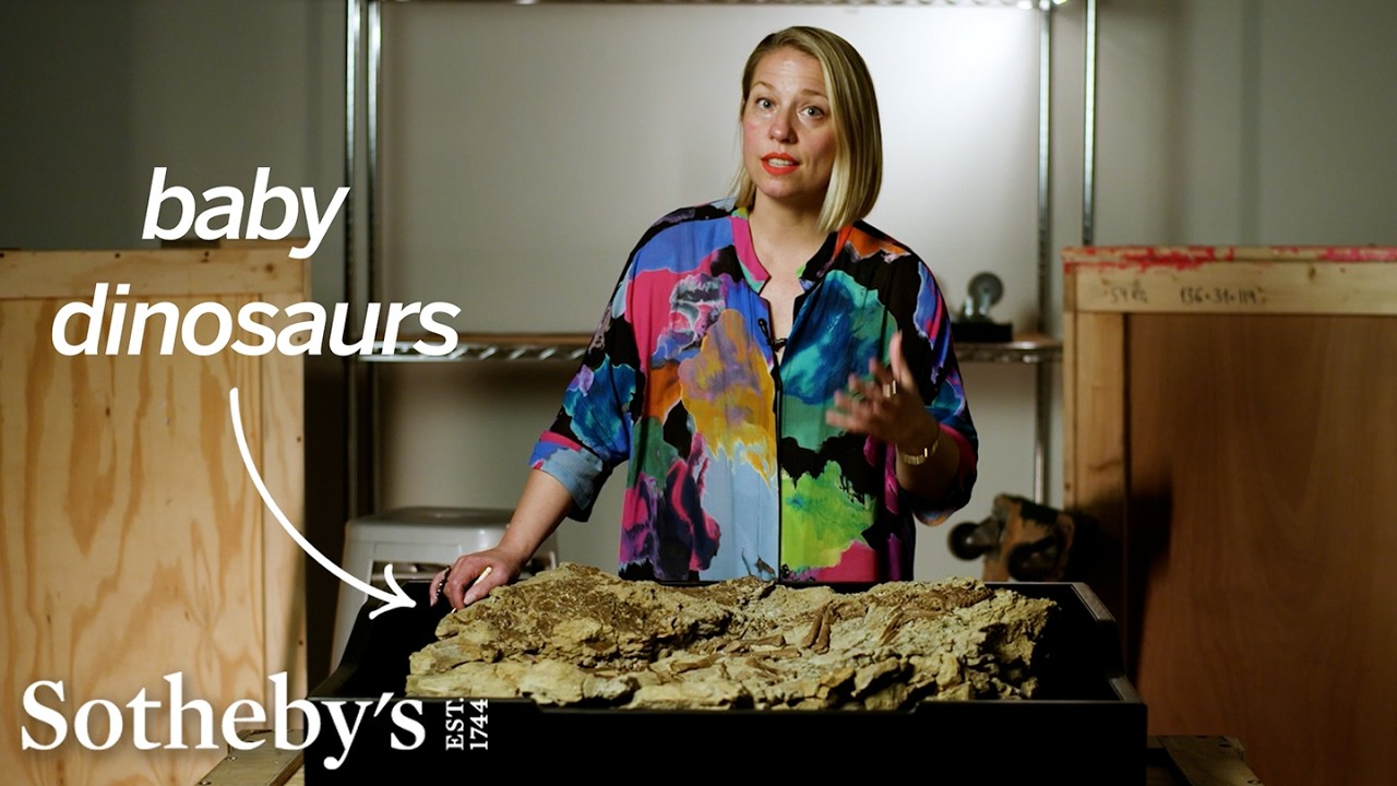 Buried for 77 Million Years: Why Baby Dinosaur Fossils Are So Hard To Find | Sotheby’s