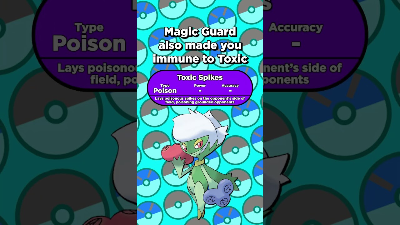 Magic Guard Was Kinda Funky In Gen 4 #pokemon #pokemonfacts #pokemonchampions