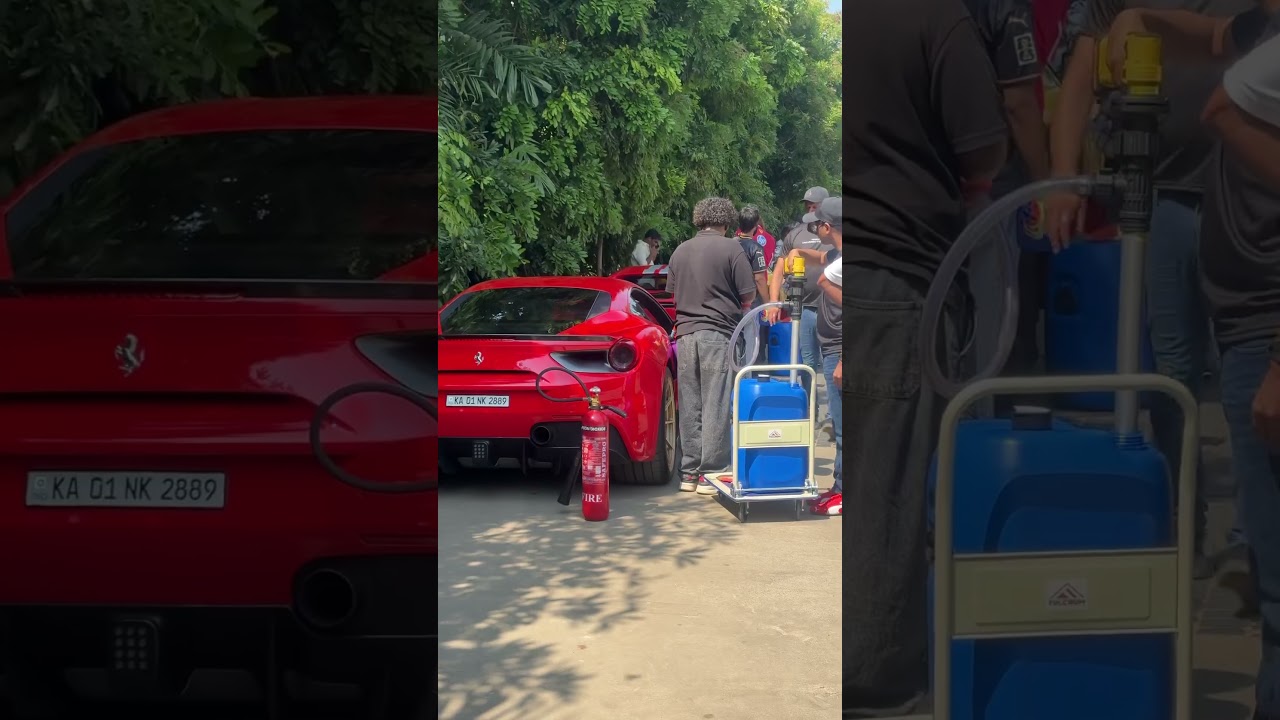 Supercars India 🇮🇳 Ferrari 🏎️