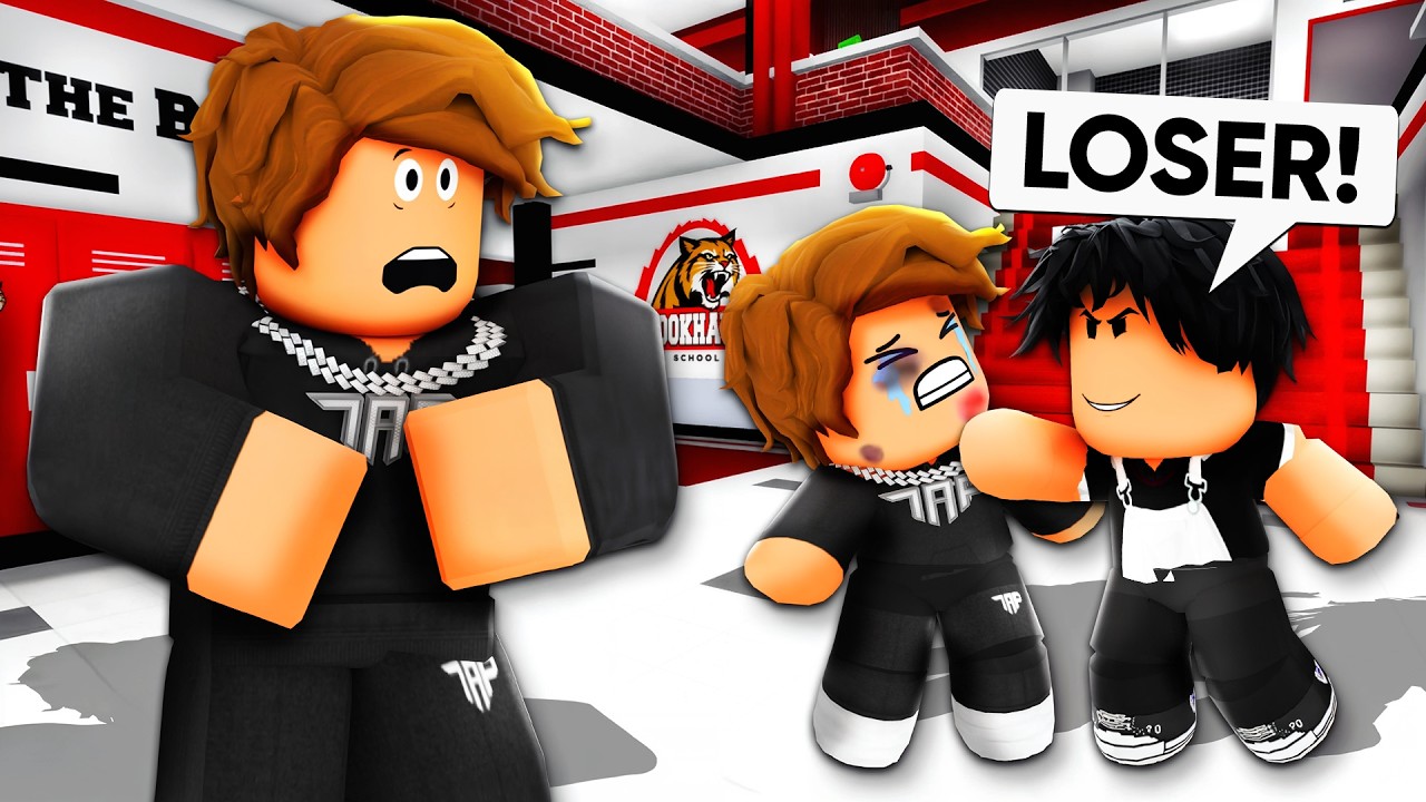 BABY TAP Got Into a FIGHT at SCHOOL.. (Brookhaven RP)