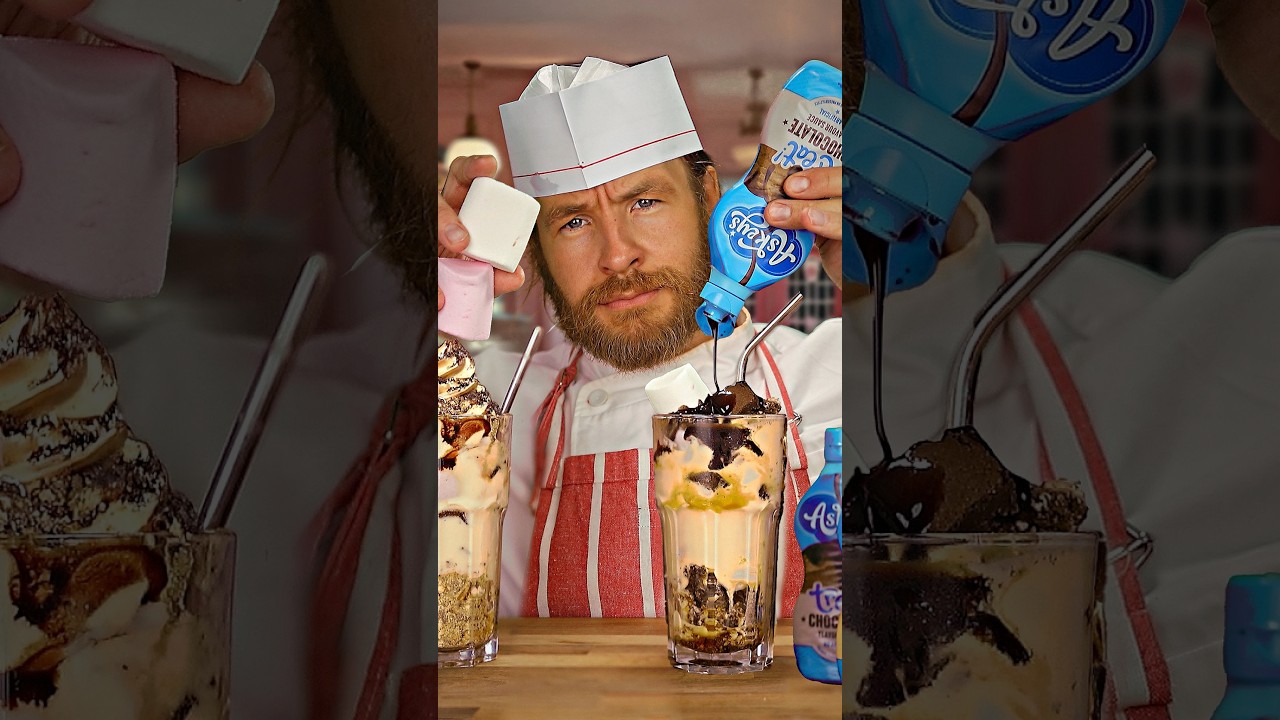 DELICIOUS Vintage Ice Cream Sundaes for sleep | ASMR  ROLEPLAY