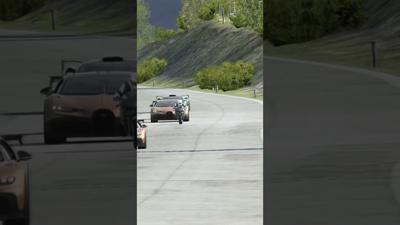 Kawasaki Ninja H2R vs Ferocius Hypercars #shorts #kawasaki #superbike #supercars #racing #car #cars