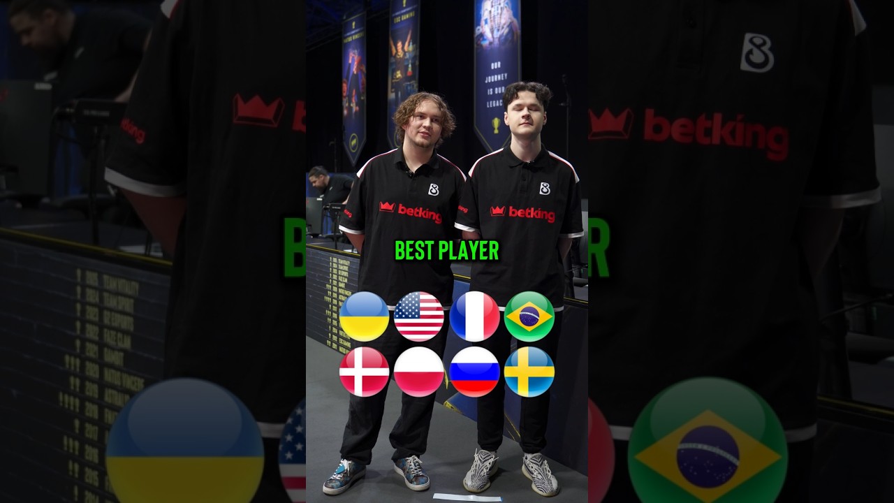 Who's the best player of ALL time by country?