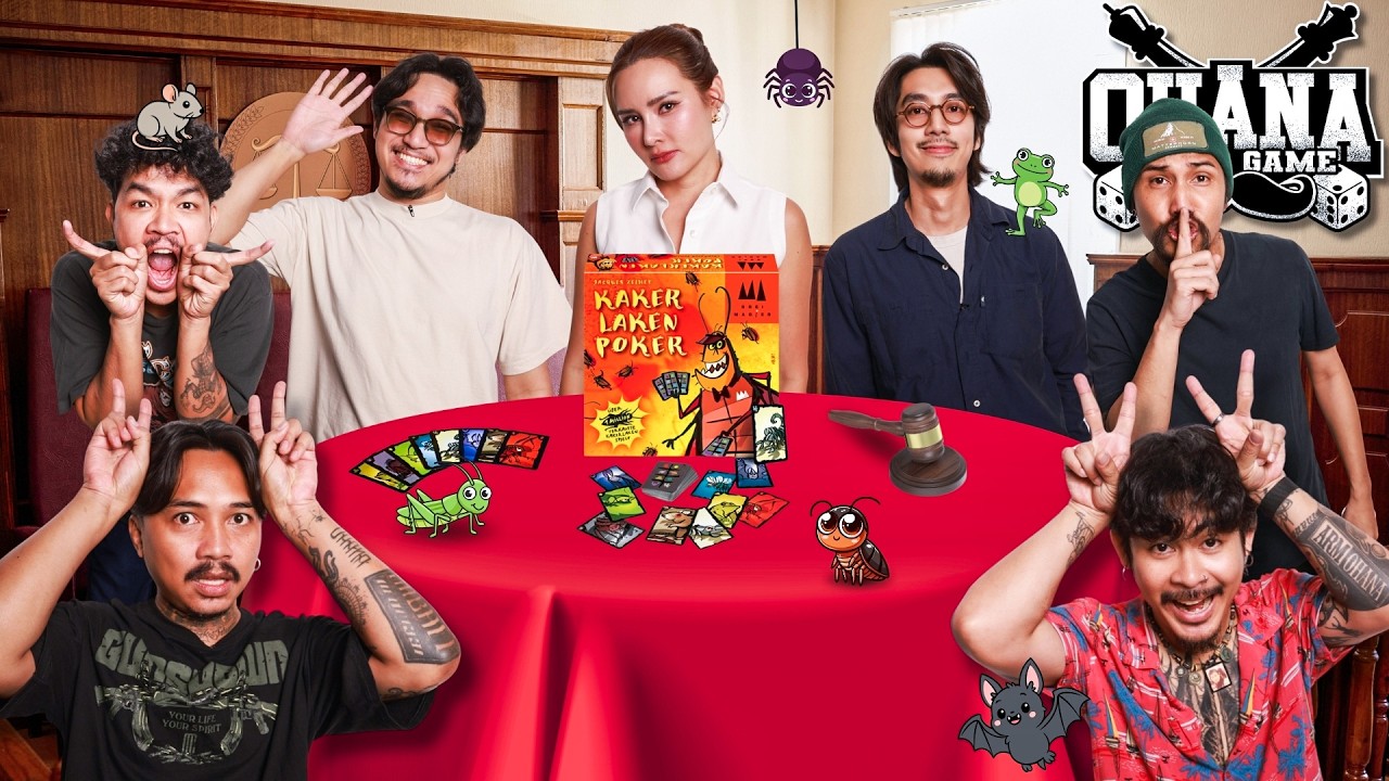 OHANA BOARD GAME EP.9 : แมลงหน้านิ่ง x ทนายปีศาจ หญิง นัท แก๊ปโบ้