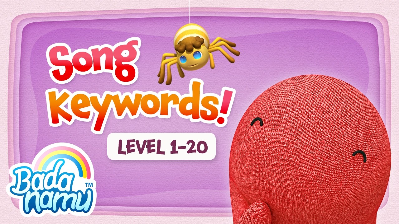 LEARN NEW WORDS! EP 20 - Itsy Bitsy Spider | Nursery Rhymes, ABC & Kids’ Songs