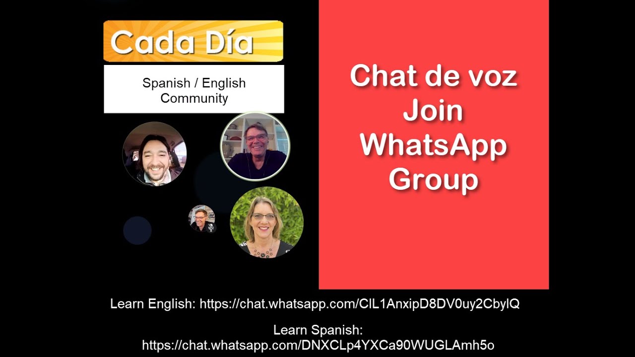 Spanish - English Chat Room - Cada Dia