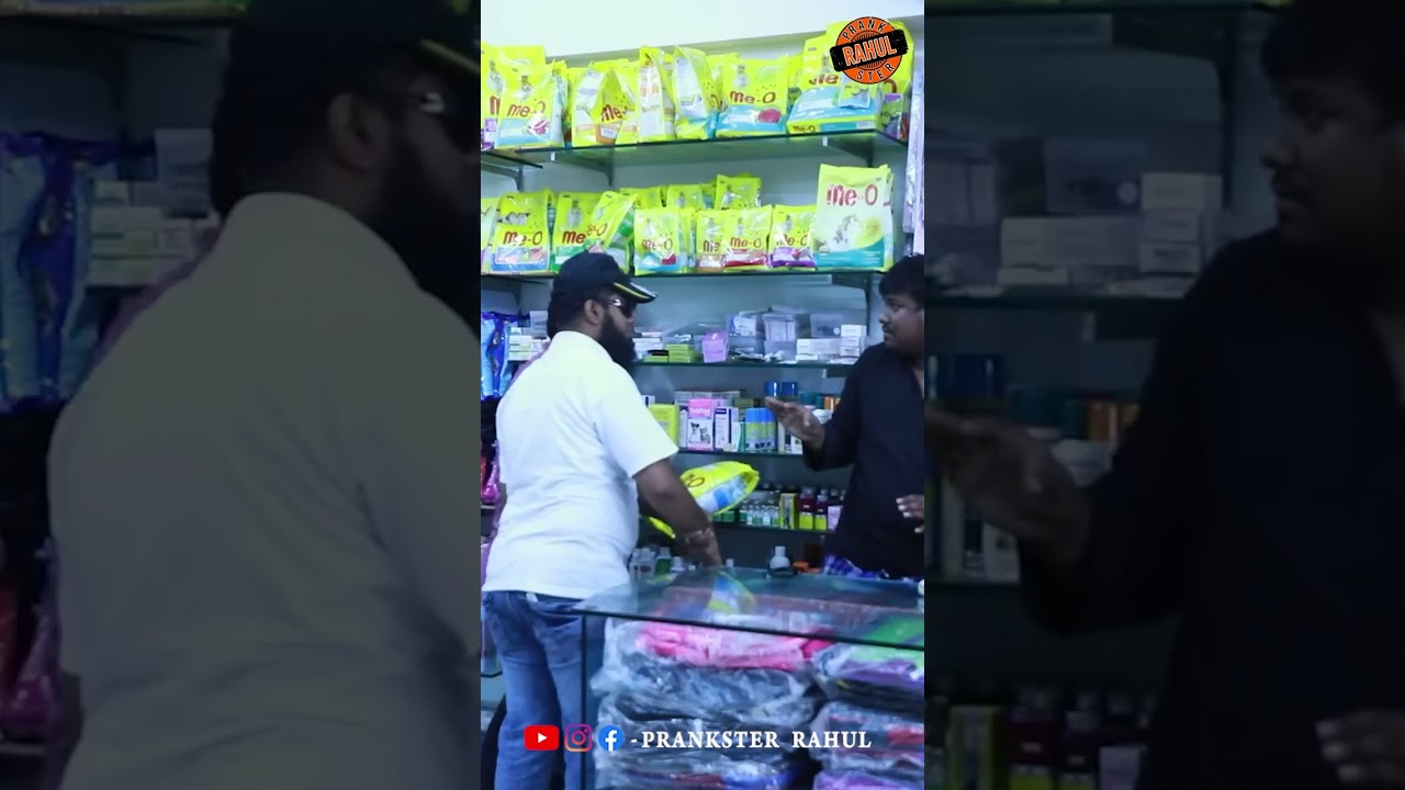 எதுக்கு கைய தூக்கி போடுறீங்க..?! 😤 #GiftShop #Gift #PranksterRahul #PrankVideos #PSR
