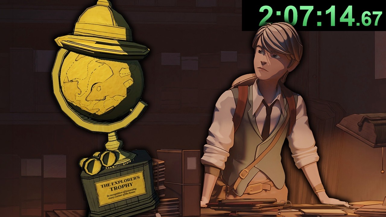 The most complicated Blue Prince speedrun