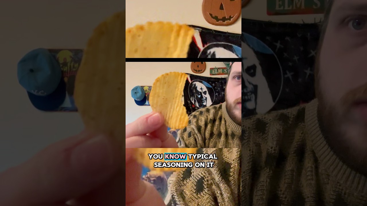 Doritos but like ruffles #review #snacks #news #viral #shorts