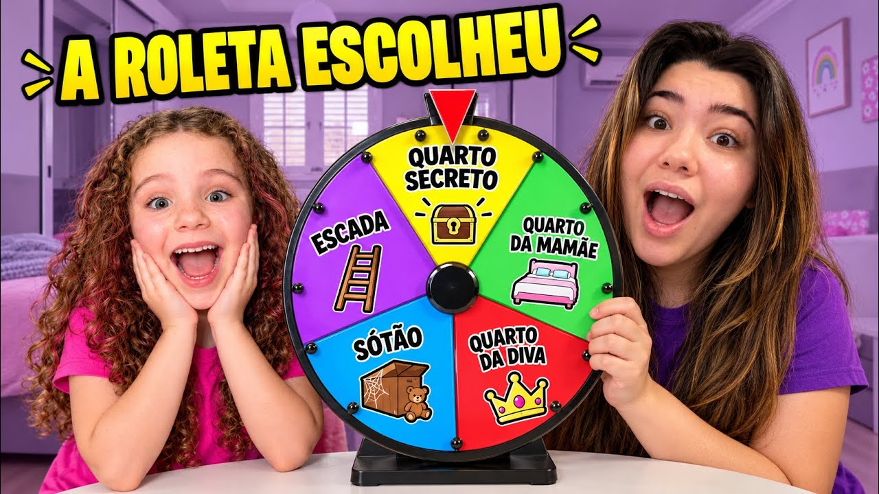 A ROLETA ESCOLHEU ONDE VAMOS DORMIR NA CASA NOVA | *dormimos em uma mini sala* 