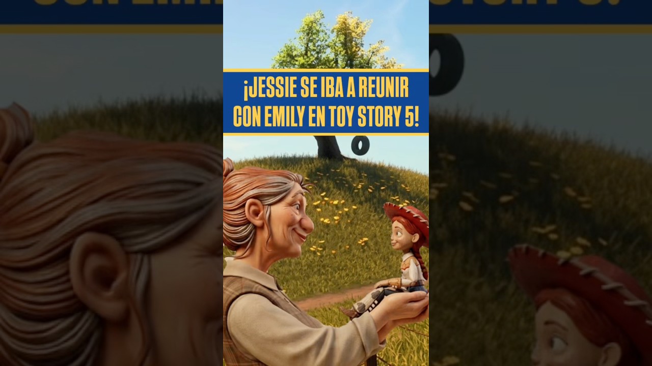 Jessie se reunía con Emily Toy Story 5 #disney #pixar #toystory #animation #curiosidades #news