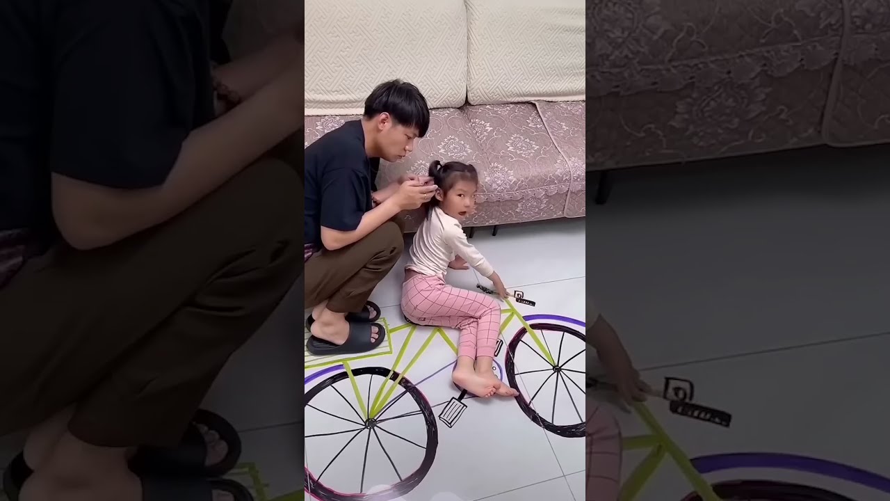 Dad and Brother laughing 🤣