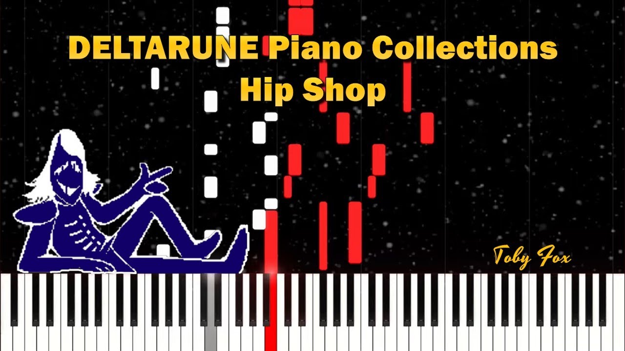 DELTARUNE Piano Collections: Volume 1 - Hip Shop [MIDI Tutorial]