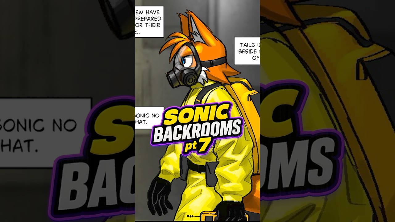 O Sonic.EXE Que Tenta Salvar Você - Sonic Backrooms part 7 #shorts Criador por @swaggness225