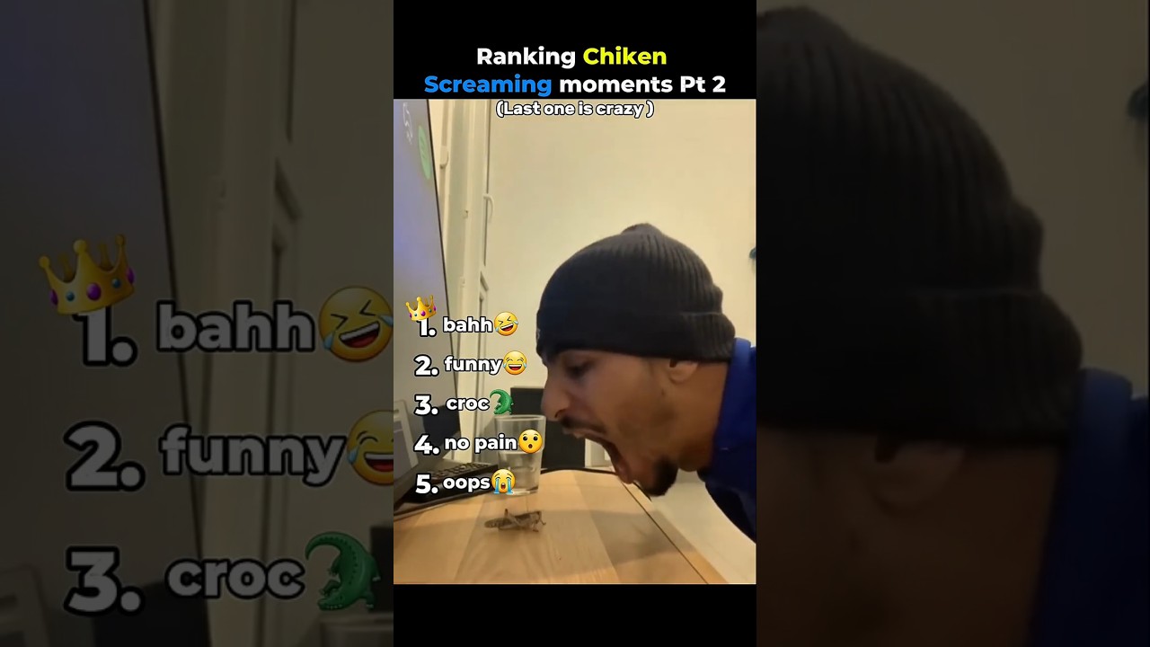 RANKING CHIKEN SCREAMING MOMENTS PT2 💀#usa