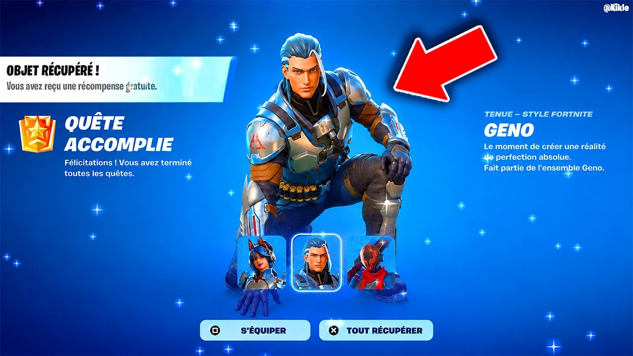 VITE ce SKIN est ENFIN GRATUIT pour tout les joueurs sur Fortnite !!