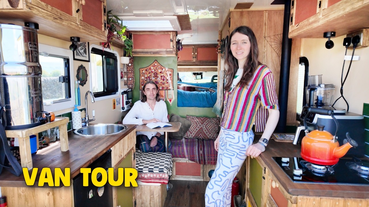 We Took a Risk With Our Van Layout… But It Really Works! | REVERSE Layout Van Tour