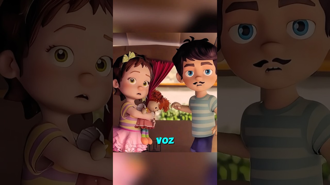 Ela ficou com medo do seu amigo #youtubeshorts #shorts #emalta #animation