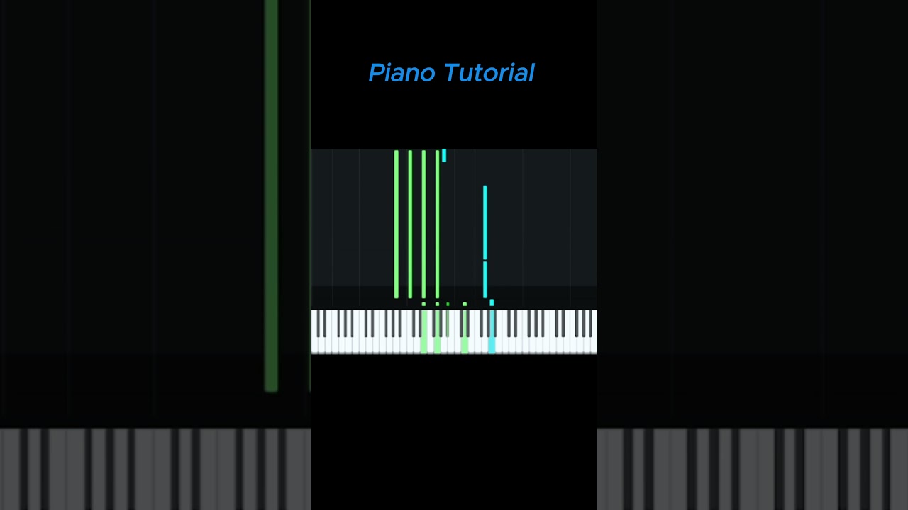 It's Been A Long Piano Tutorial  #pianofacil #pianofacile #easypiano #shortspiano