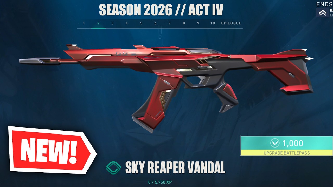 NEW Season 2026 Act 4 Battle Pass for VALORANT!