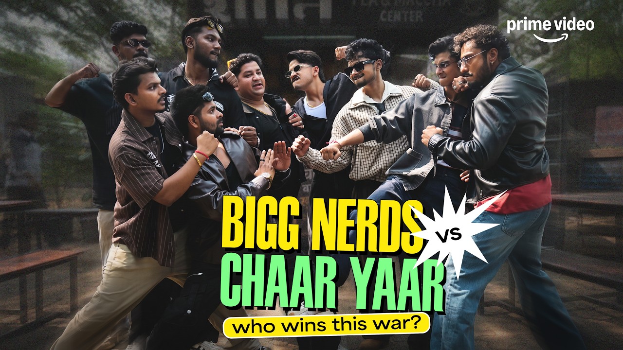 Chaar Yaar vs Bigg Nerds: New Lafda Loading! 😂🔥 | @Puravjha_ , @biggnerds | Prime Video India