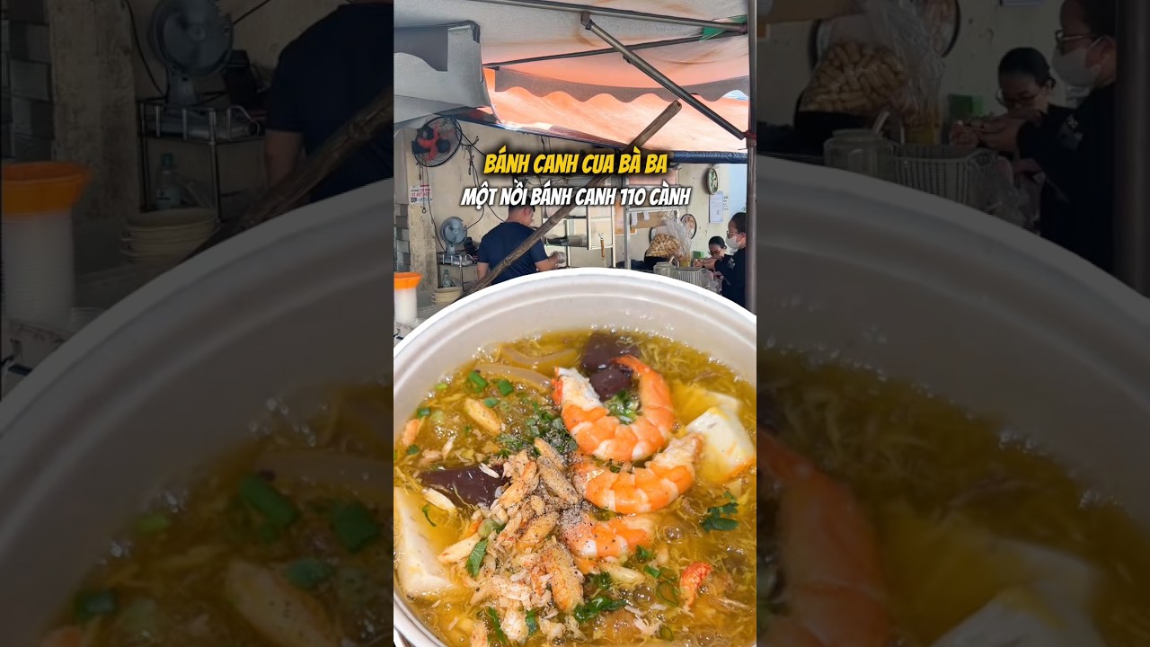 Bánh canh mà bán trong nồi?! #anngonnoithang #food #foodreview