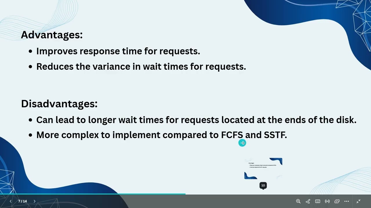 DISK SCHEDULING