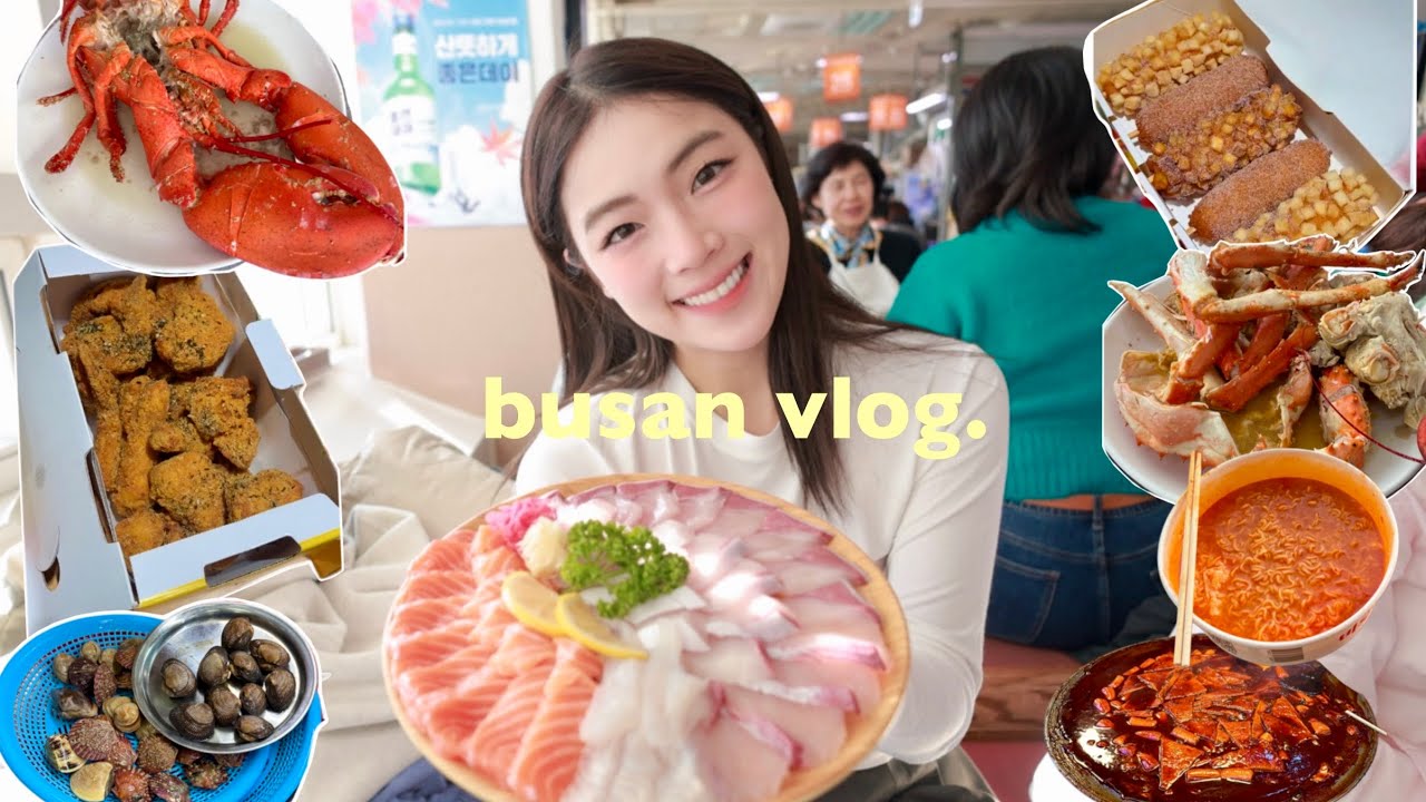 Busan Family Travel Vlog | 带着家人玩遍釜山🌊 Exploring the Most Beautiful Coastal City in South Korea!