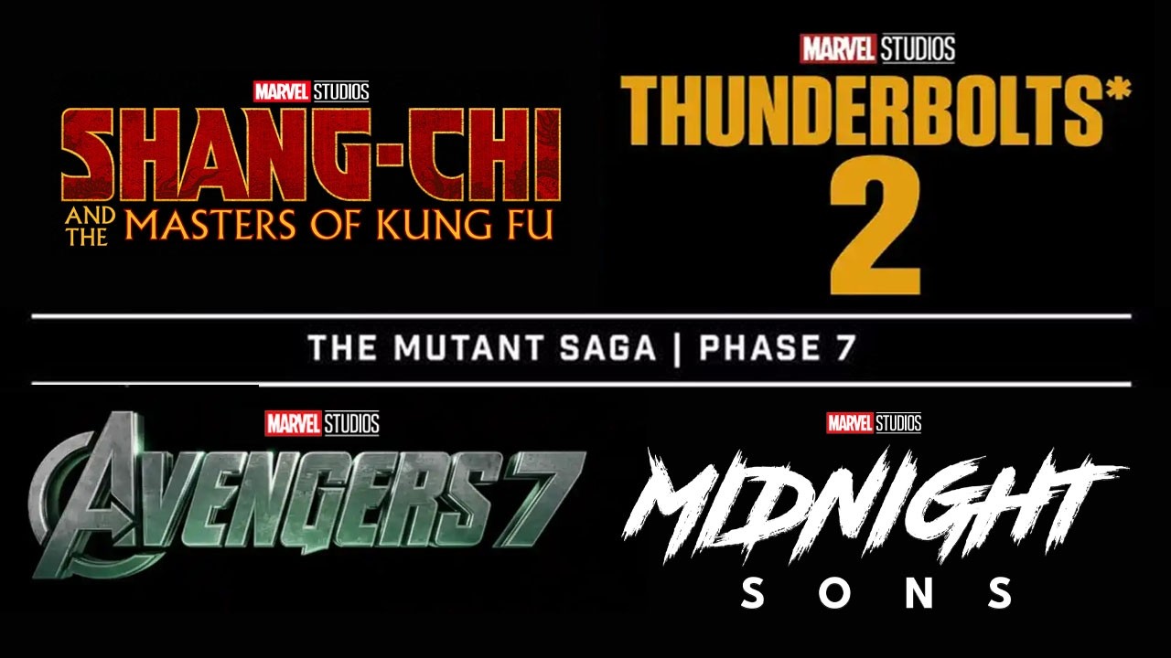 FUTURE MARVEL MOVIES REVEALED! Marvel Phase 7 Movie Slate