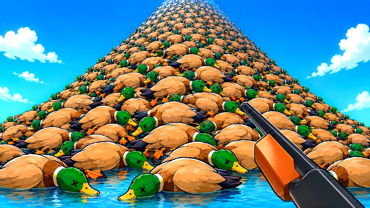 I literally hunted one billion ducks