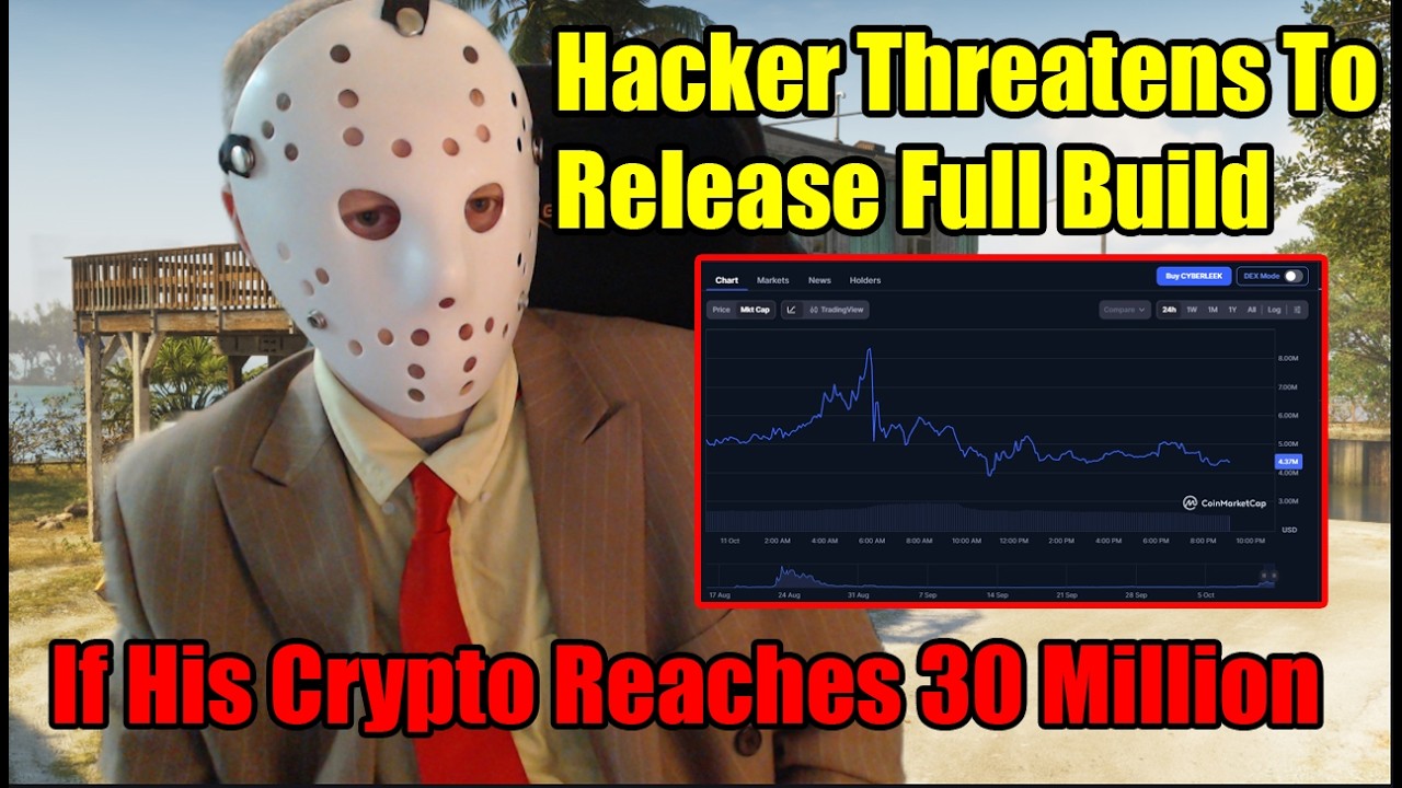 GTA 6 Hacker Threatens To Release Full GTA 6 Build if His Crypto Reaches 30 Million In Market Cap