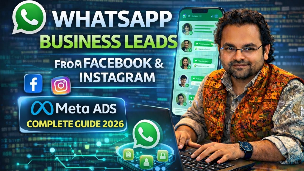 WhatsApp Business Leads from Facebook & Instagram Ads | Meta Ads Complete Guide 2026