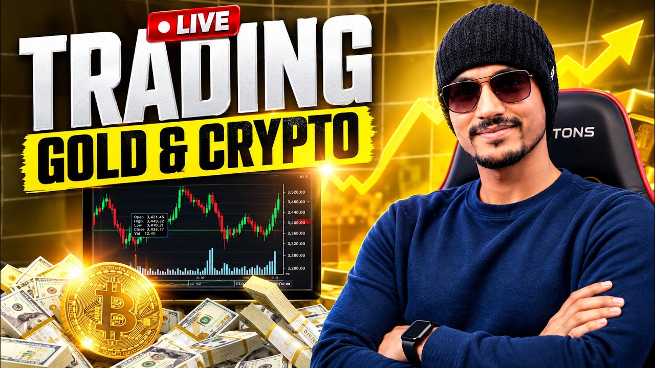 🔥 LIVE Forex & Crypto Trading | BTC, ETH, Gold | Real-Time Market Analysis | 20 Oct 🔴 EP 217.